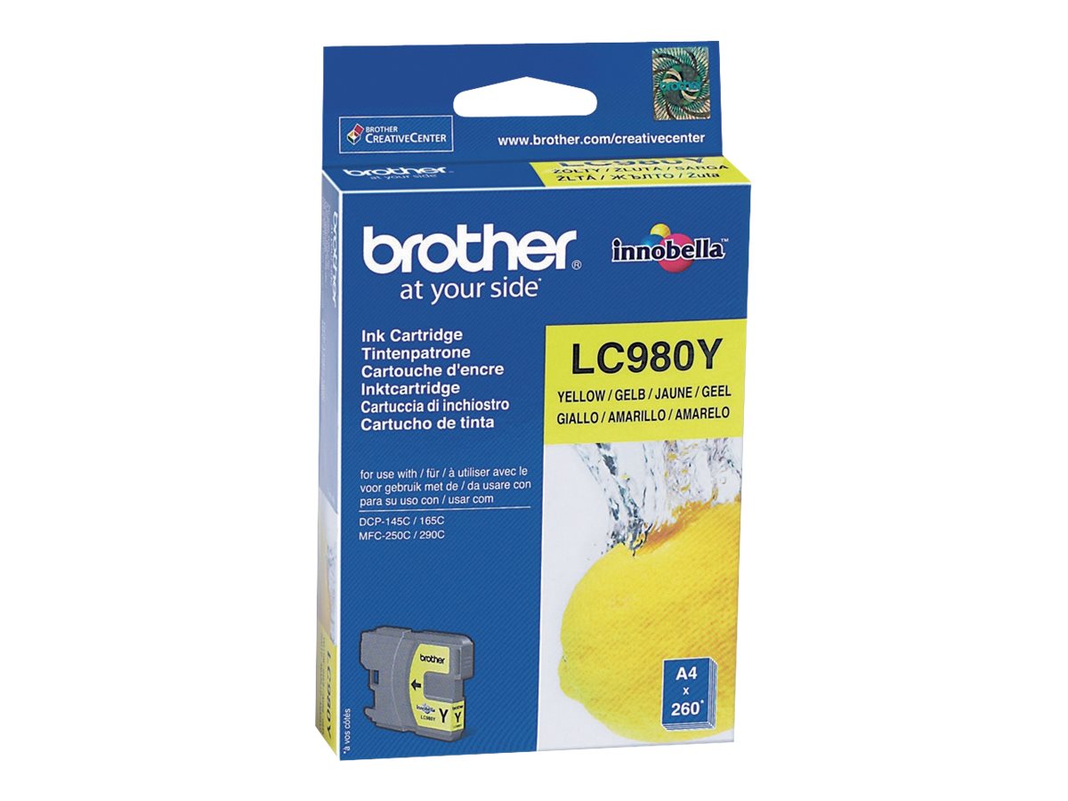 Brother LC980Y - Gelb - Original - Tintenpatrone