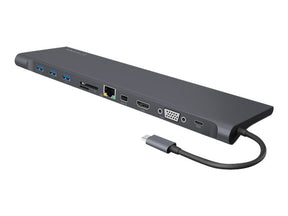 ICY BOX IB-DK2102-C - Dockingstation - USB-C