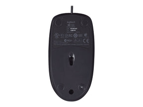 Logitech M100 - Maus - Full-Size - rechts- und linkshändig