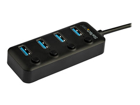 StarTech.com 4 Port USB-C Hub - 4x USB-A mit individuellen An/Aus-Schaltern