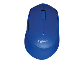 Logitech M330 SILENT PLUS - Maus - 3 Tasten - kabellos - 2.4 GHz - kabelloser Empfänger (USB)