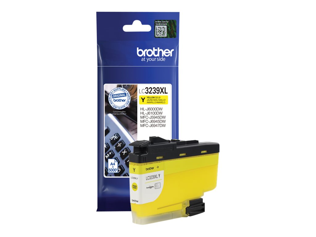 Brother LC3239XLY - Hohe Ergiebigkeit - Gelb