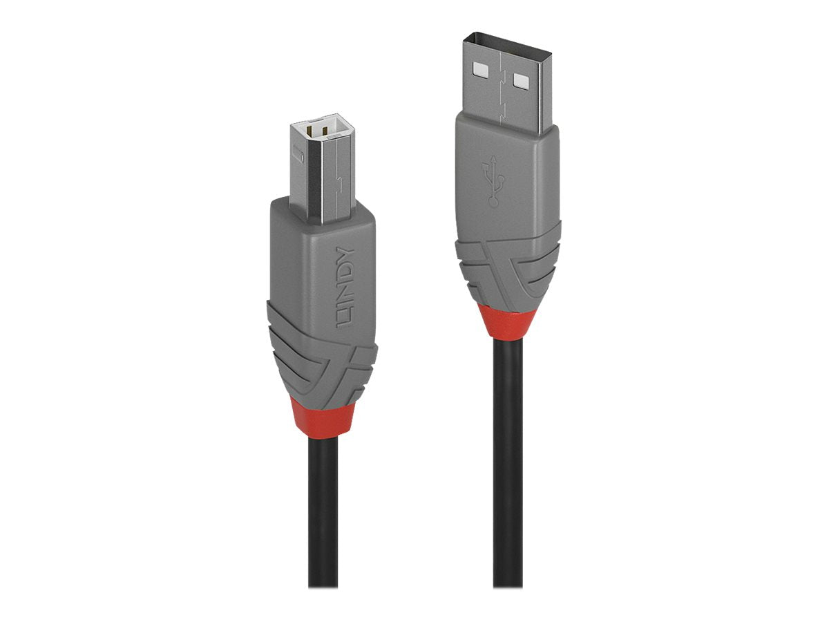 Lindy Anthra Line - USB-Kabel - USB (M) zu USB Typ B (M)