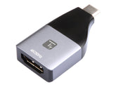 IC Intracom TECHly - Videoadapter - 24 pin USB-C männlich zu HDMI weiblich - Schwarz, Silber - unterstützt 4K 60 Hz (3840 x 2160)