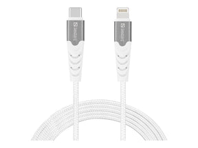 SANDBERG Lightning-Kabel - 24 pin USB-C männlich zu Lightning männlich