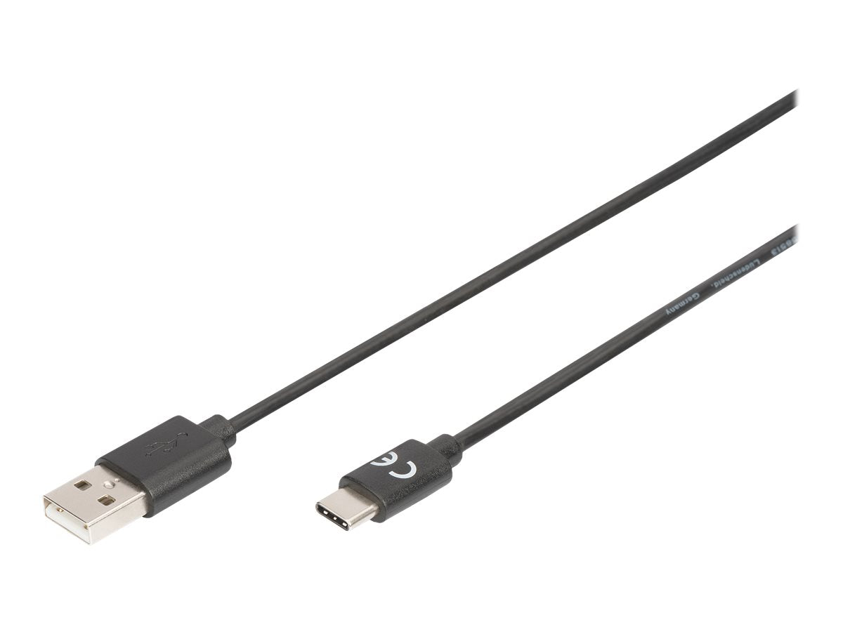 DIGITUS USB Type-C Verbindungskabel, Typ C auf A