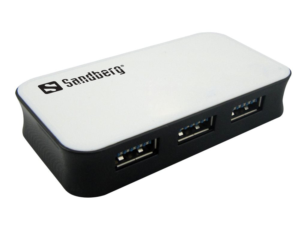 SANDBERG USB 3.0 Hub 4 ports - Hub - 4 x SuperSpeed USB 3.0