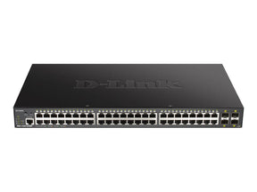 D-Link DGS 1250-52XMP - Switch - L3 Lite - Smart - 48 x 10/100/1000 (PoE)