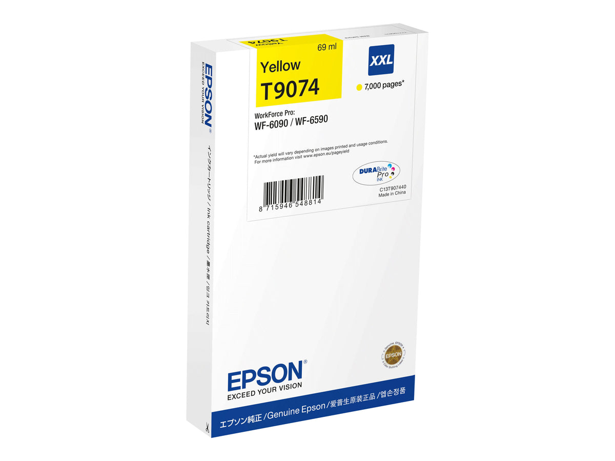 Epson T9074 - 69 ml - Größe XXL - Gelb - Original