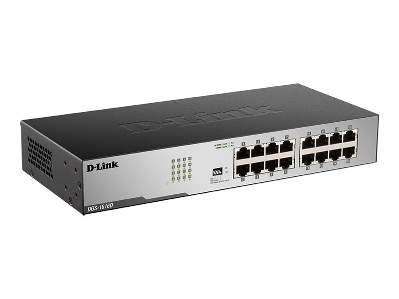 D-Link DGS 1016D - Switch - 16 x 10/100/1000