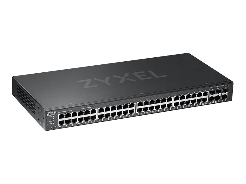 ZyXEL GS2220-50 - Switch - managed - 44 x 10/100/1000 + 4 x Kombi-Gigabit-SFP + 2 x Gigabit SFP