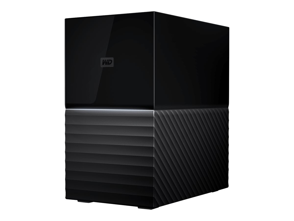 WD My Book Duo WDBFBE0240JBK - Festplatten-Array - 24 TB - 2 Schächte - HDD 12 TB x 2 - USB 3.1 Gen 1 (extern)