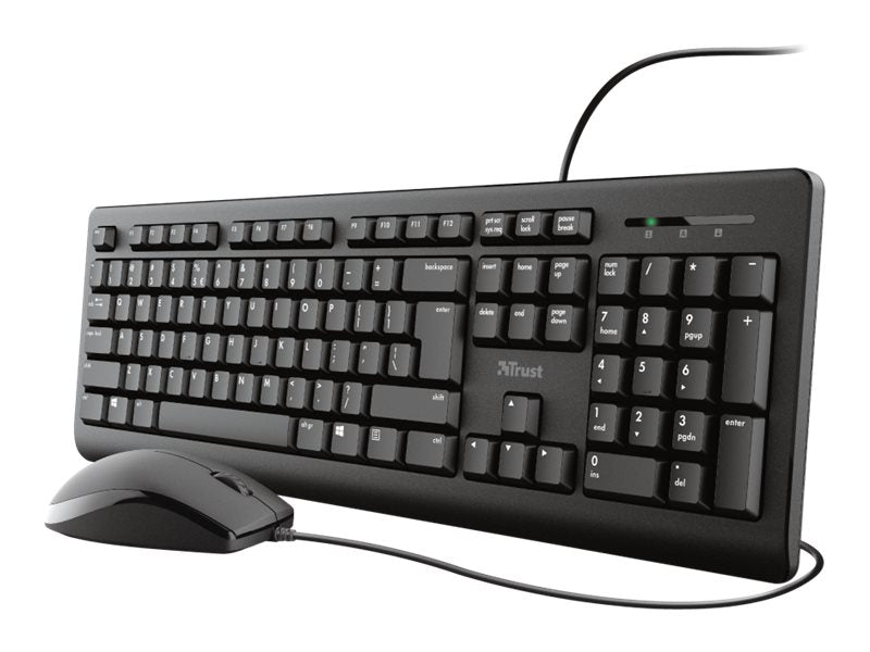 Trust TKM-250 - Tastatur-und-Maus-Set - USB