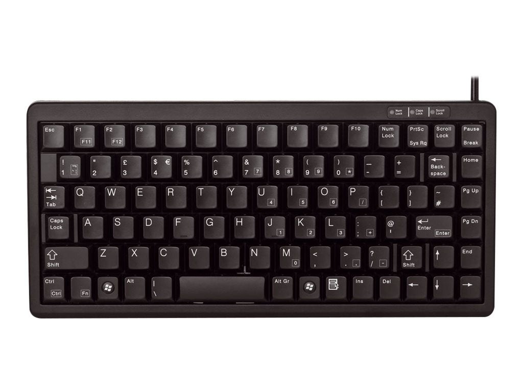 Cherry Compact-Keyboard G84-4100 - Tastatur - PS/2, USB