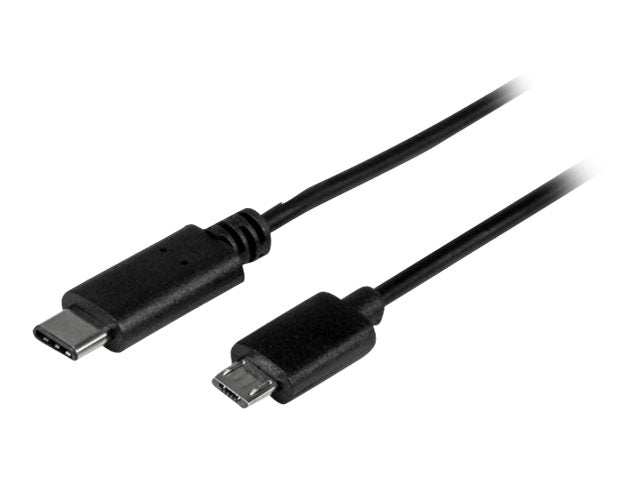 StarTech.com 0.5m USB-C Micro-B Kabel - USB 2.0 - USB-C zu Micro USB Ladekabel - USB 2.0 Typ C zu Micro B Kabel - Thunderbolt 3 kompatibel - USB-Kabel - USB-C (M)