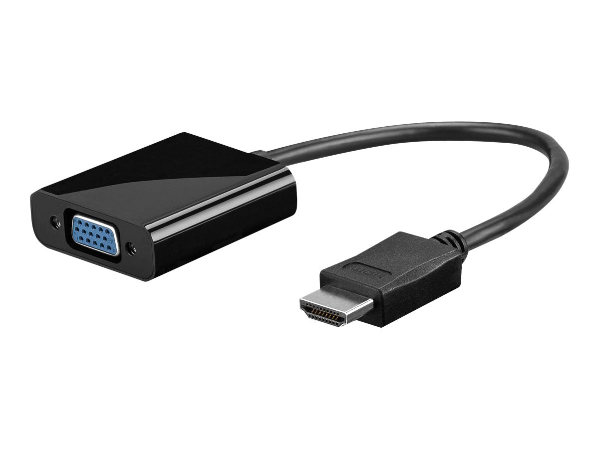 Wentronic goobay - Videokonverter - HDMI - VGA - Schwarz