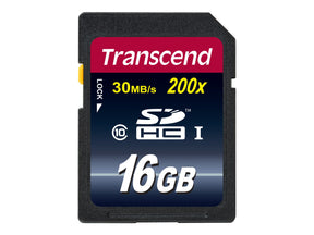 Transcend Flash-Speicherkarte - 16 GB - Class 10