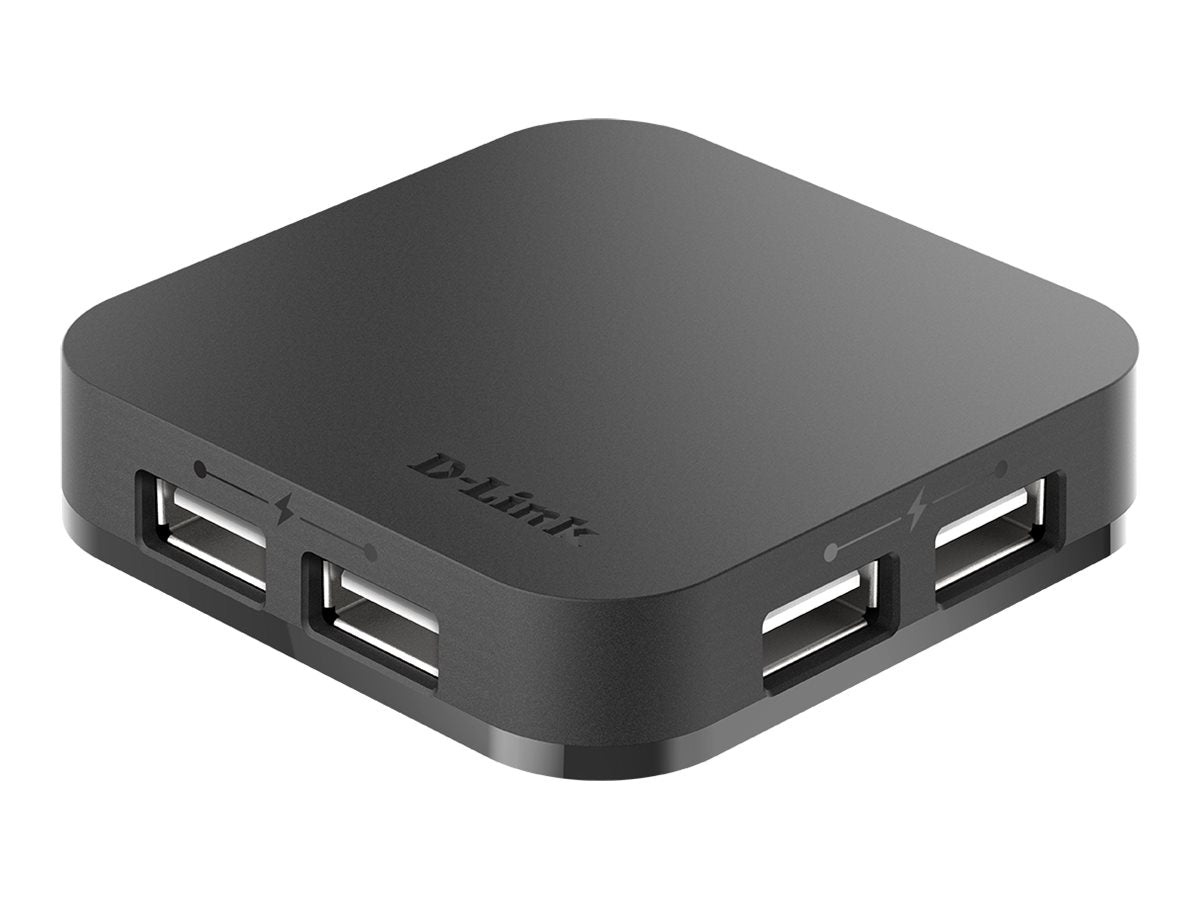 D-Link DUB H4 - Hub - 4 x USB 2.0 - Desktop