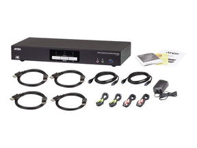 ATEN CS1942DP - KVM-/Audio-/USB-Switch - 2 x KVM/Audio