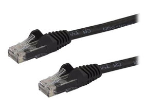 StarTech.com 2m Cat6 Snagless Gigabit UTP Netzwerkkabel - Cat 6 RJ45 Netzwerkkabel mit Knickschutz - Schwarz - Patch-Kabel - RJ-45 (M)