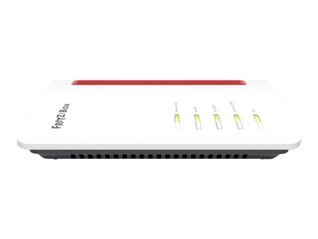 AVM FRITZ!Box 5530 Fiber - Wireless Router - GPON-Terminal / Stimmen-Karte - 3-Port-Switch - GigE, 2.5 GigE, GPON, XGS-PON, AON - Wi-Fi 6 - Dual-Band - VoIP-Telefonadapter (DECT)