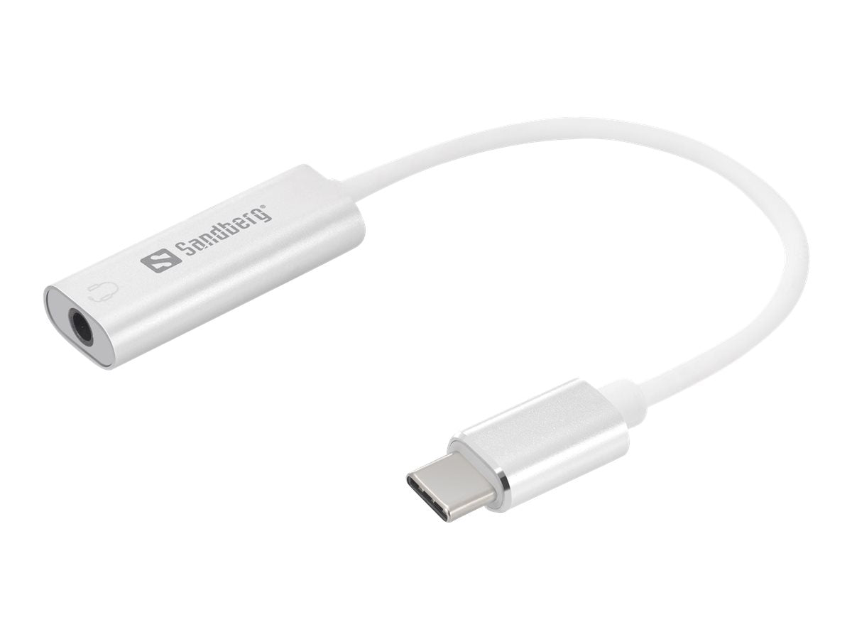 SANDBERG Adapter USB-C auf Klinkenstecker