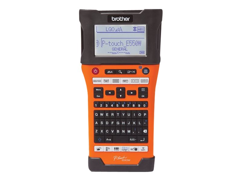 Brother P-Touch PT-E550WVP - Beschriftungsgerät - s/w - Thermotransfer - Rolle (2,4 cm)