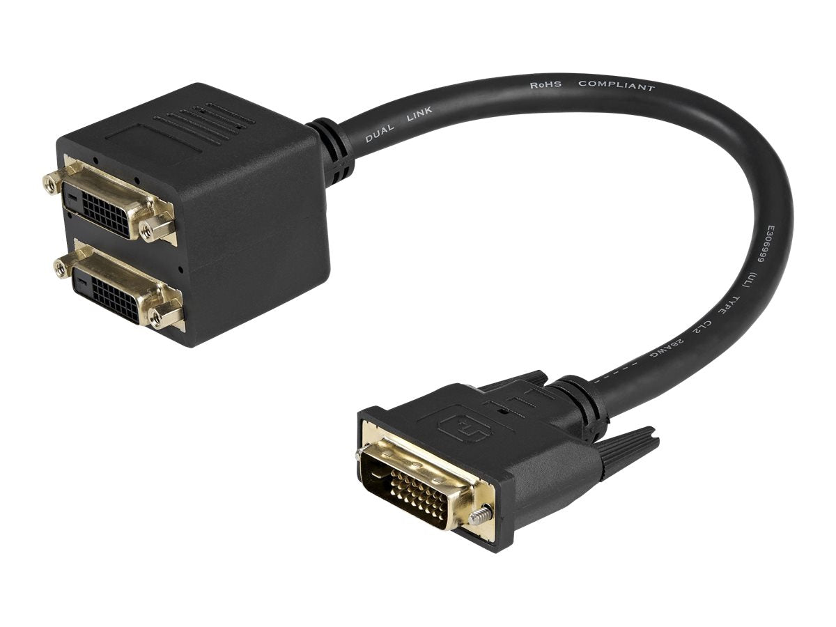 StarTech.com DVI-D auf 2x DVI-D 30cm Splitter Kabel