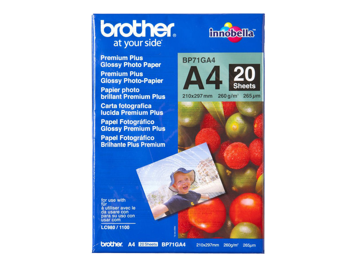 Brother Innobella Premium Plus BP71GA4 - Glänzend - A4 (210 x 297 mm)