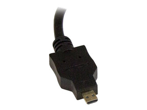 StarTech.com 8in Micro HDMI to DVI-D Adapter M/F - 8in Micro HDMI to DVI Cable - Connect a Micro HDMI phone or laptop to a DVI-D display (HDDDVIMF8IN)