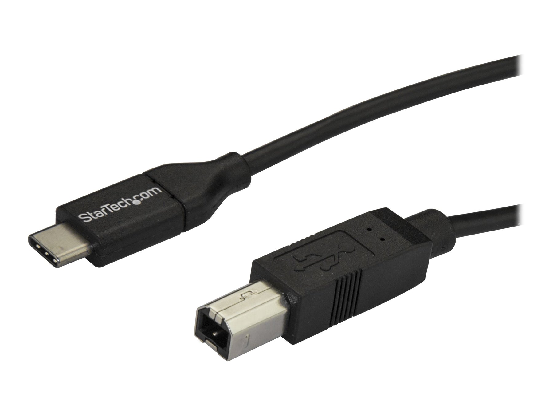 StarTech.com 2m 6ft USB C to USB B Cable - USB 2.0 - USB Type C Printer Cable M/M - USB 2.0 Type-C to Type-B Cable (USB2CB2M)