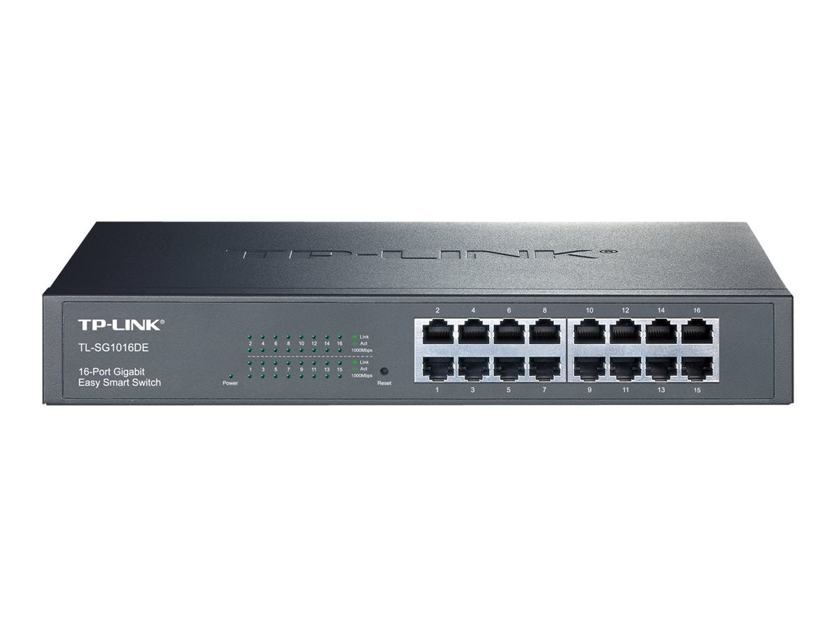 TP-LINK JetStream TL-SG1016DE - Switch - managed