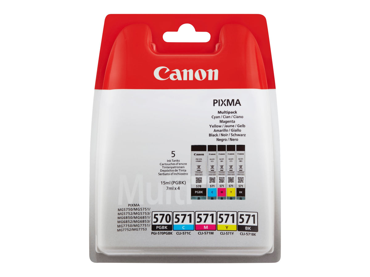 Canon PGI-570/CLI-571 PGBK/BK/C/M/Y Multi Pack