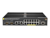 HPE Aruba 2930F 12G PoE+ 2G/2SFP+ - Switch - L3 - managed - 12 x 10/100/1000 (PoE+)