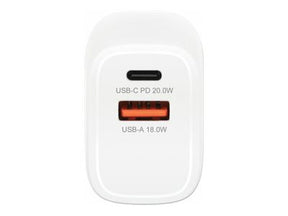 Manhattan Wall/Power Mobile Device Charger (Euro 2-pin)