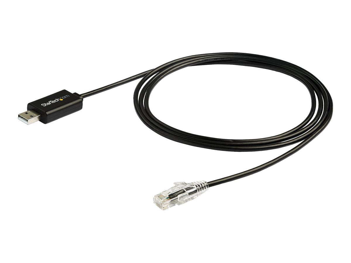 StarTech.com 1,8 m Cisco Console Cable USB to RJ45- Rollover Kabel - Windows, Mac und Linux - St/St (ICUSBROLLOVR)