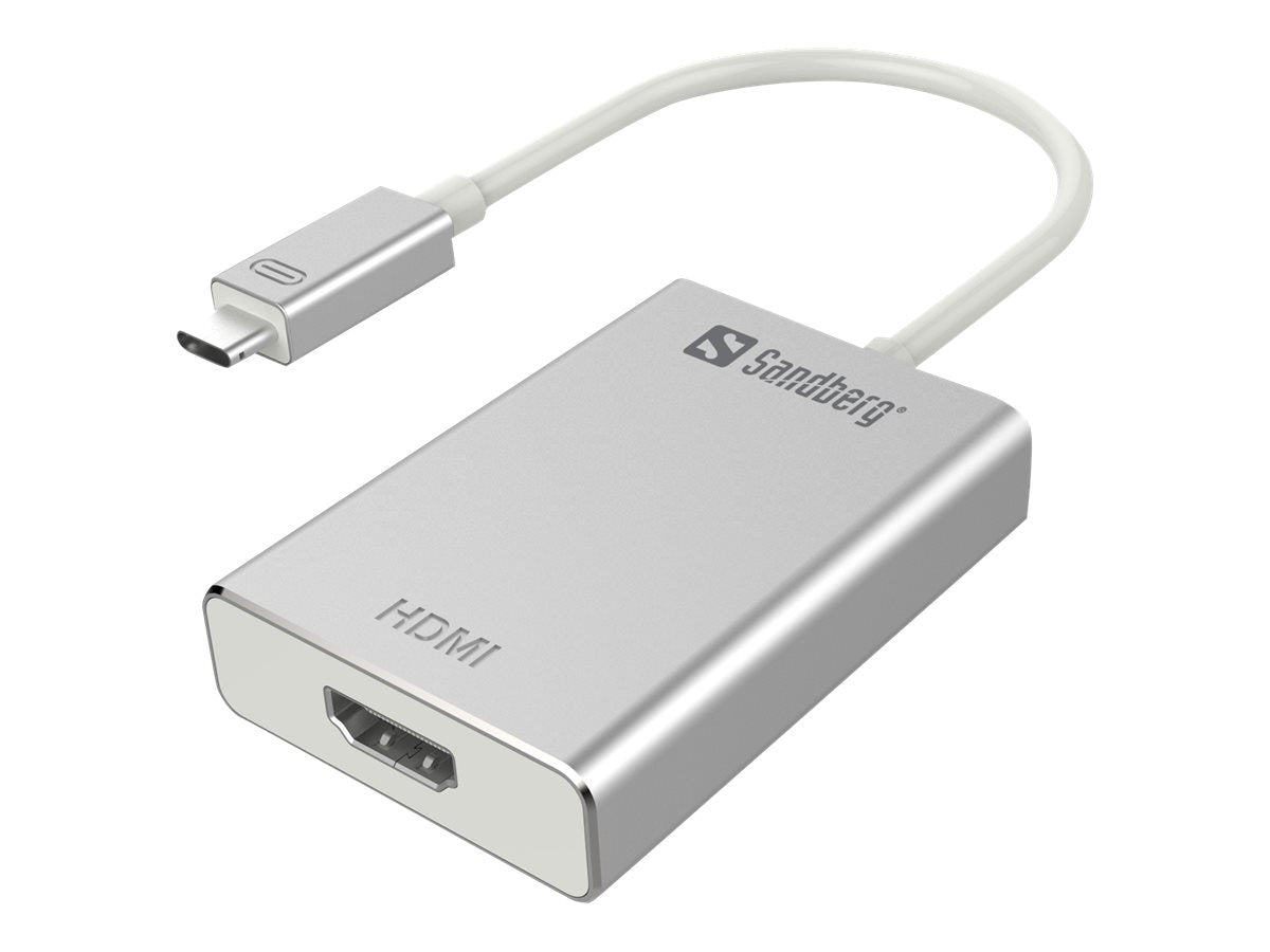 SANDBERG Externer Videoadapter - USB-C - HDMI