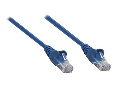 Intellinet Network Patch Cable, Cat6, 1.5m, Blue, Copper, S/FTP, LSOH / LSZH, PVC, RJ45, Gold Plated Contacts, Snagless, Booted, Polybag - Patch-Kabel - RJ-45 (M)