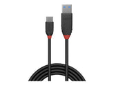 Lindy Black Line - USB-Kabel - USB-C (M) bis USB Typ A (M)