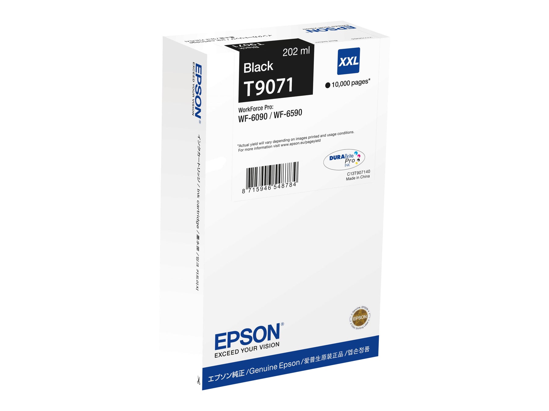 Epson T9071 - 202 ml - Größe XXL - Schwarz - Original