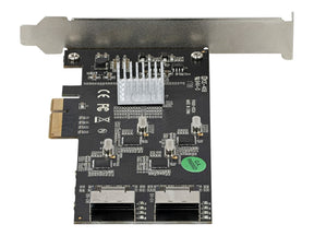 StarTech.com SATA PCIe Controller 8 Port - 6 Gbit/s PCI Express SATA Adapter - SATA PCIe Schnittstellenkarte - PCI-e x4 Gen 2 zu SATA III - SATA HDD/SSD (8P6G-PCIE-SATA-CARD)