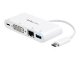 StarTech.com USB-C Multiport Adapter für Laptops - mit Stromversorgung (USB PD)