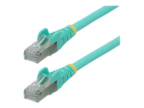 StarTech.com 3m CAT6a Ethernet Cable - Aqua - Low Smoke Zero Halogen (LSZH)