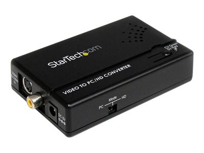 StarTech.com Composite und S-Video auf VGA Video Konverter mit Scaler - VGA zu RCA (YPbPr)