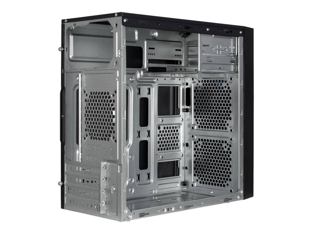 Inter-Tech IT-6505 Reto - Micro Tower - micro ATX - keine Spannungsversorgung (ATX)