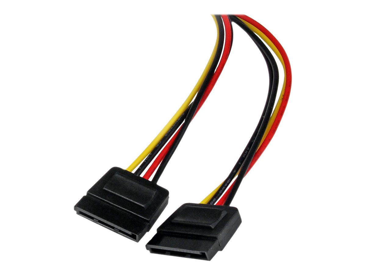 StarTech.com SATA Y-Stromkabel - Splitter Power Y-Kabel mit 2 x SATA intern 1 x Molex (Stecker)