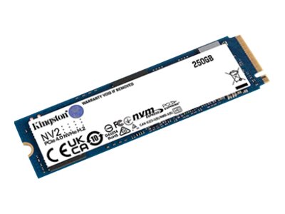 Kingston NV2 - SSD - 250 GB - intern - M.2 2280 - PCIe 4.0 x4 (NVMe)