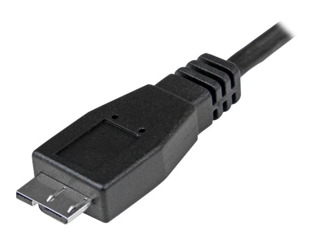 StarTech.com USB C to Micro USB Cable 0.5m - USB 3.1 Type C to Micro USB Type B Cable - Micro USB 3.1 to USB-C - Thunderbolt 3 Compatible (USB31CUB50CM)