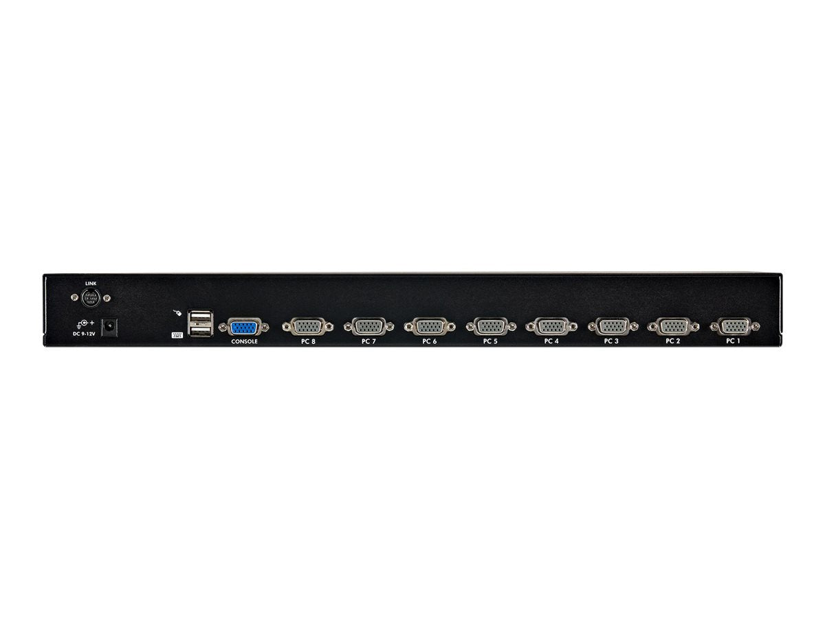 StarTech.com 8 Port 1U Rackmount USB KVM Switch Kit with OSD and Cables - Rack mount KVM - VGA KVM Switch - 8 Port KVM Switch (SV831DUSBUK)