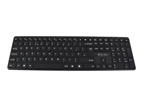 V7 KW550UKBT - Tastatur - Bluetooth, 2.4 GHz